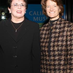 Sally Ride and Billie Jean King