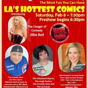 Recurring Host of Comedy Night at Azul, Palm Springs