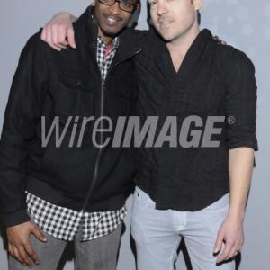 LOS ANGELES CA  MARCH 26 Actors Keenan Carter and Daniel Fanaberia attend Release Party For Behind Your Eyes