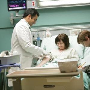 House MD Big Baby  Production Still of Kal Penn L Erika Flores C and Andy Scott Harris R