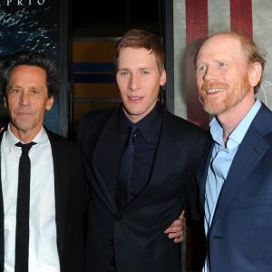 Ron Howard, Brian Grazer and Dustin Lance Black at event of J. Edgar (2011)