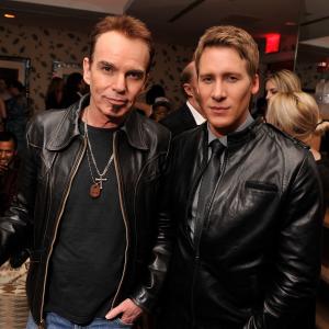 Billy Bob Thornton and Dustin Lance Black at event of Virginia (2010)