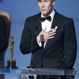 The Oscar goes to Dustin Lance Black for Original screenplay for Milk Focus Features at the live ABC Telecast of the 81st Annual Academy Awards from the Kodak Theatre in Hollywood CA Sunday February 22 2009