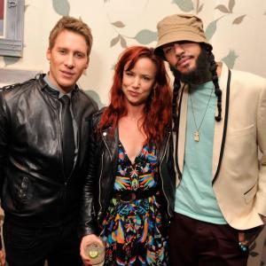 Juliette Lewis Dustin Lance Black and Travie McCoy at event of Virginia 2010