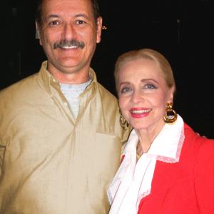 R Christian Anderson with actress Anne Jeffreys Topper