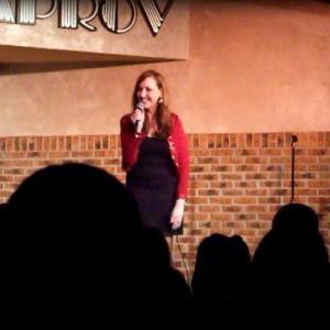 ACTRESS AND COMIC, AUDREY LYNN PERFORMS STAND-UP COMEDY AT THE IMPROV, PALM BEACH