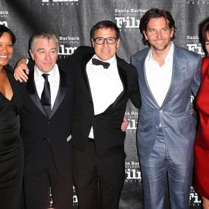 Robert De Niro, Bradley Cooper, David O. Russell and Grace Hightower