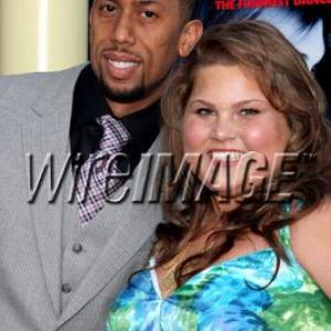 Chelsea Makela with Affion Crockett at Dance Flick Premiere in HollywoodCa