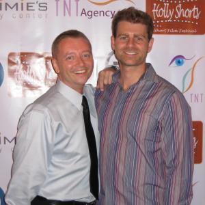 HollyShorts FF Red Carpet with co-star of 