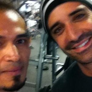 The Worlds most powerful Diegodiego with actor Gilles Marini of Dancing with the stars and Sex in the city