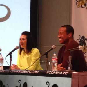 Star Trek: Renegades discussion panel with Rico E. Anderson and Adrienne Wilkinson at Stan Lee's Comikazee (2014)