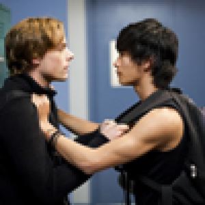Still of Jordan Rodrigues and Tim Pocock in Dance Academy 2010
