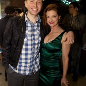 Chris Bellant and Lori Hamilton at the premiere of The Backseat in New York City