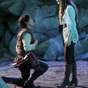 Still of Sophie Lowe and Peter Gadiot in Once Upon a Time in Wonderland 2013