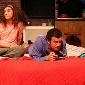 Rebecca Benhayon and Kenny Toll in the Bay Area Premiere of Joshua Harmons Bad Jews at the Magic Theatre