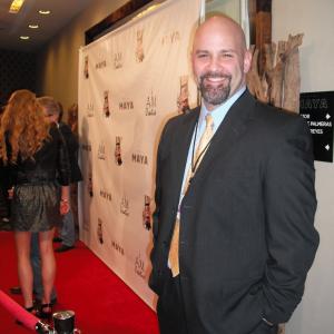 Writer-director Steven Karageanes at the 2010 Indie Short Film Music and Arts Festival in Long Beach, CA.