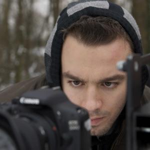 Filmmaker Christiaan Neu on set (2010)
