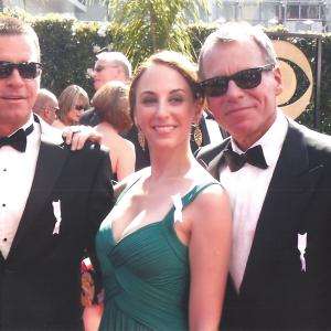 At the 2009 Primetime Emmys with Prayers for Bobby Executive Producers Chris Taaffe and David Permut
