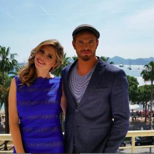 Carly Steel and Kellan Lutz attend the 2014 Cannes Film Festival