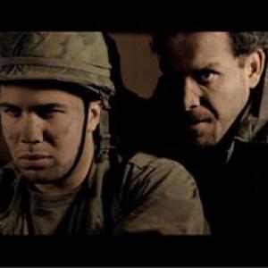 Still of Nicholas McDonald and Jose Rosete from Feet In The Water 2011