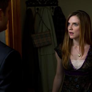 Still of Jensen Ackles and Sara Canning in Supernatural 2005