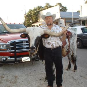 Mike Murehead and Oreo, Bandera, Texas