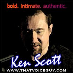 Ken Scott voice narration logo