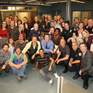 Kimberly with the Cast and Crew of 