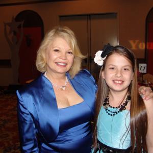 Kathy Garver (Cissy from Family Affair) and Cassidi Young Artist Awards April 11, 2010