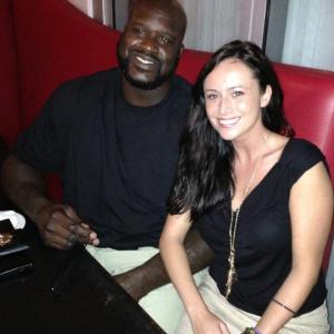 Paula Mione and Shaquille ONeal  Miami Beach