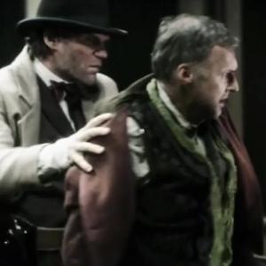 Michael Giel as The Bearded Druid, in scene with Jay Turvey as Felix the Tenor in Copper 2.5 - 