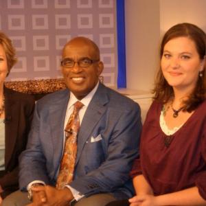 Geralin with Al Roker on The Today Show
