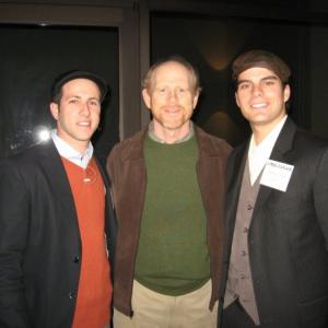 Michael Campo, Ron Howard & Jeffrey Azize at the screening of The Human Experience at the REELSTORIES Film Fest in Malibu.