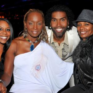 Felicia Burton with Norwood Young, Vanessa Bell-Calloway & Tanya Young-Williams