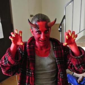 Bear Badeaux as a devil named Barry in Monster Hunters