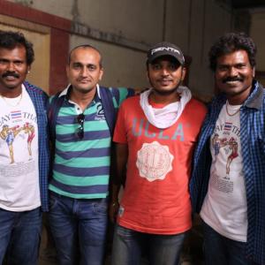 With action directors RaamLakhman