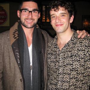 Michael Urie and Daniel Josev at Hes Way More Famous Than You event