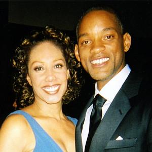 Joan Baker with the One & Only, Will Smith. Joan was the Show Announcer for The Museum of The Moving Image salute to Will Smith 2006. Airing on Bravo TV, January 12 2007