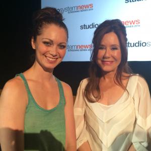 Jenna McCombie and Mary McDonnell
