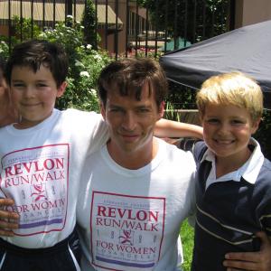 Austin Lux, Harry Connick Jr. and Ben Lux