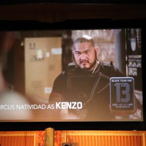 Marcus Natividad as KENZO in BLACK season 2 the series Premiere Creator Director Frank T Ziede