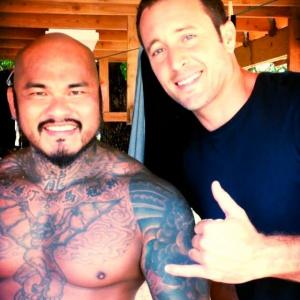 Marcus Natividad and Alex O'Loughlin in Hawaii Five-0 Season 4 Episode 2.