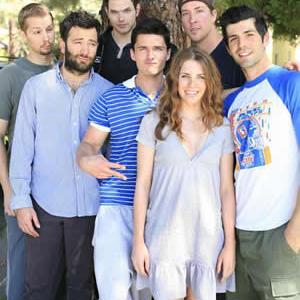 The cast of Valley Peaks Webseries with guest star Kellan Lutz