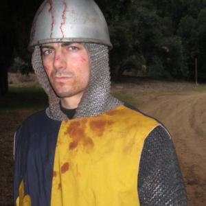 Ryan T Husk as a French Knight in Deadliest Warrior