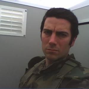 Ryan T Husk as a British Soldier in The Deadliest Warrior