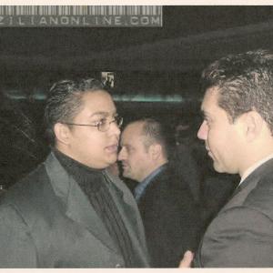 Ed Garcia Marcio Rosario Latino Film Festival 2003 after party at MSG