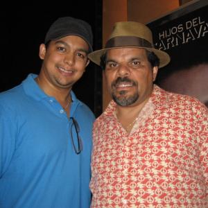 Ed Garcia with Luis Guzman, NYC 2008.