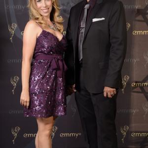 Jenny and Jacob Moyer at the Emmys