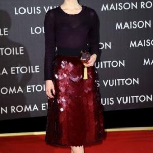 ROME ITALY  JANUARY 27 Marta Gastini attends the Maison LOUIS VUITTON Roma Etoile Opening Party on January 27 2012 in Rome Italy Getty Images