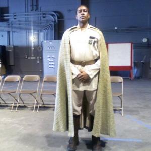 On Set as the Rebel Diplomat for Disney Star Tours. Currently running at Disneyland, Anaheim, California 2013